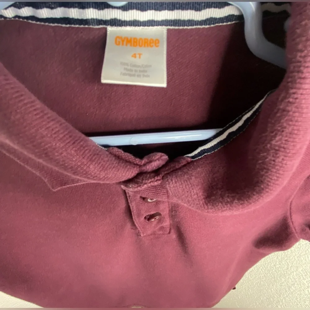 Gymboree 4T Toddlers School Uniform Polo
